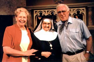 Wendy and Paddy Nolan with Mother Angelica founder of EWTN
