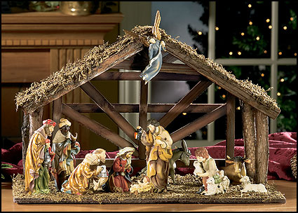 Twelve-Piece Matteo Nativity Stable Set