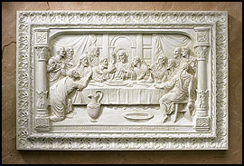 Last Supper Plaque