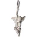 Hanging 
          Angel 27.0"H Statue