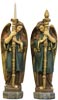 MAJESTIC ANGEL GUARDIAN SET 27.0"H 
              STATUE