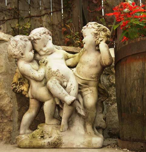 Franciscan Cherubs 23" Statue