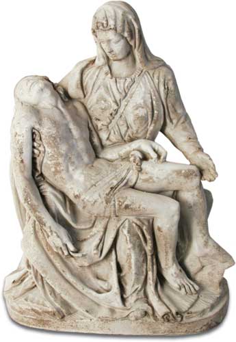 Pieta 28" Garden