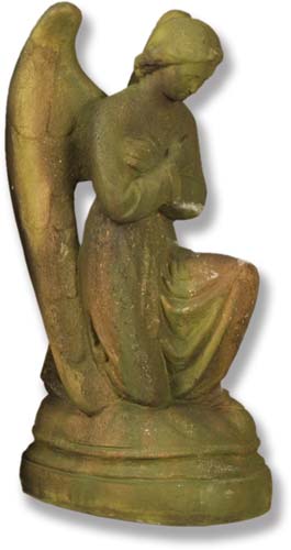 Angel St Anne Hands Cross 21" Statue