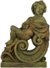 WINTER ANGEL ON SCROLL 36" Statue