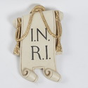 INRI PLAQUE - 15"H