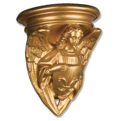 Angel with Fleur-De-Lis Shield 