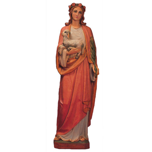 ST. AGNES 5' Statue - 60" statue