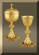 Neo-Gothic Chalice and Paten